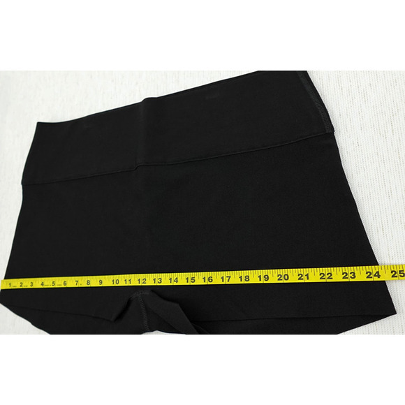 Skims Swim Shorts 4X Onyx Textured Mid-Waist Shape Tummy Control Sporty Resort - Picture 7 of 13